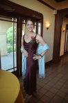 014-Wedding Day - Marisa is Ready to see her Brother Off 09-18-2005.JPG